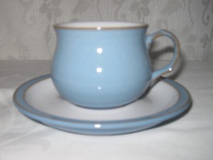 denby cup and saucer
